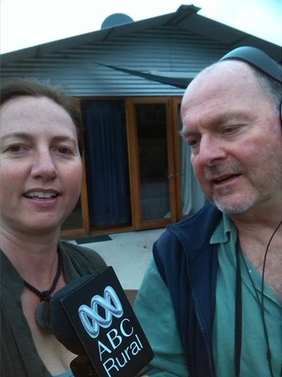 ABC Rural Came Out To Our Saarinen Organics Farm For A Radio Interview