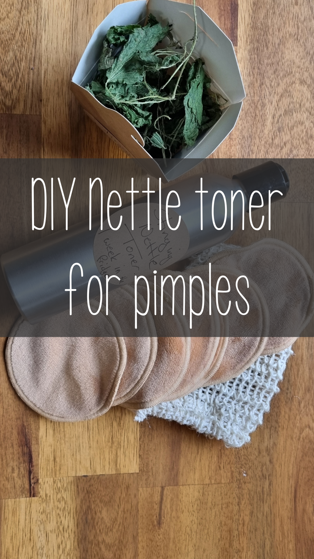 Stinging Nettle DIY Toner for Pimples