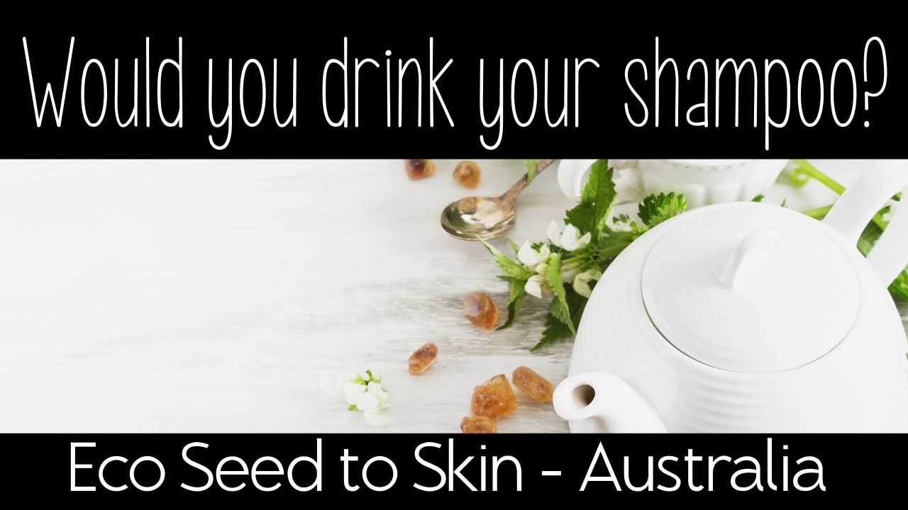 would you drink your shampoo