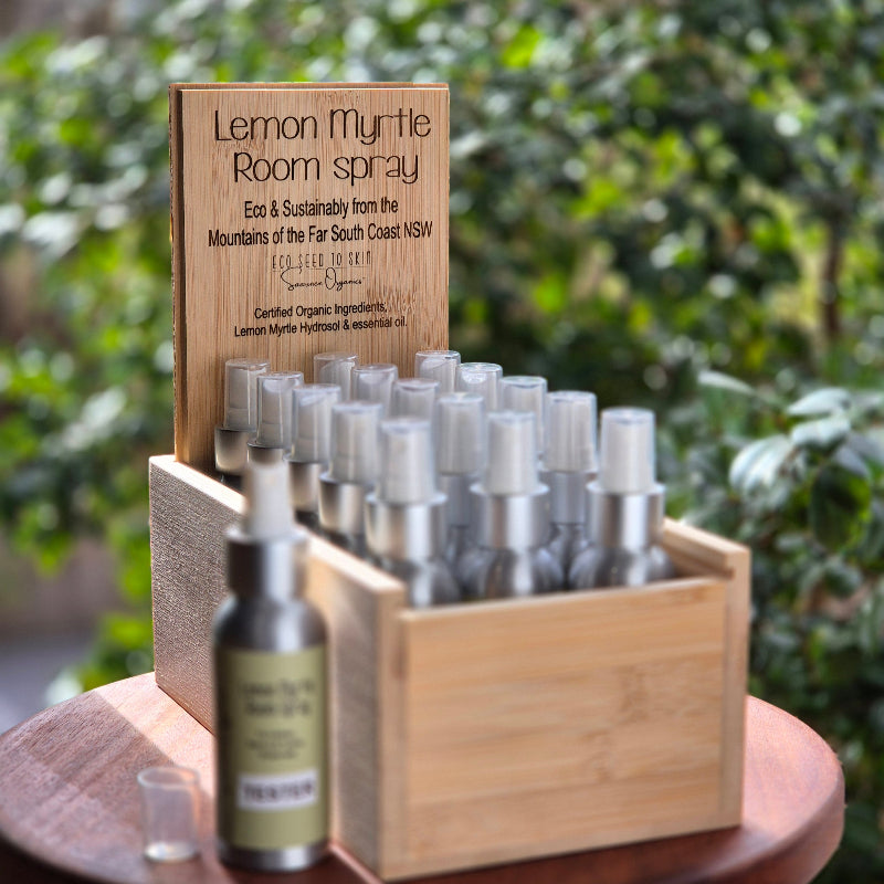 Lemon myrtle display box