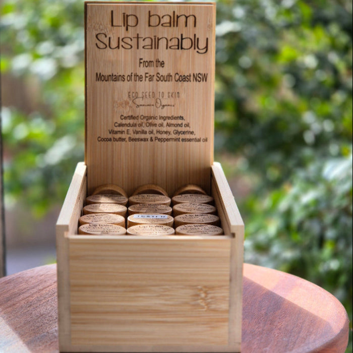 lip balm box with x 50 lip balm