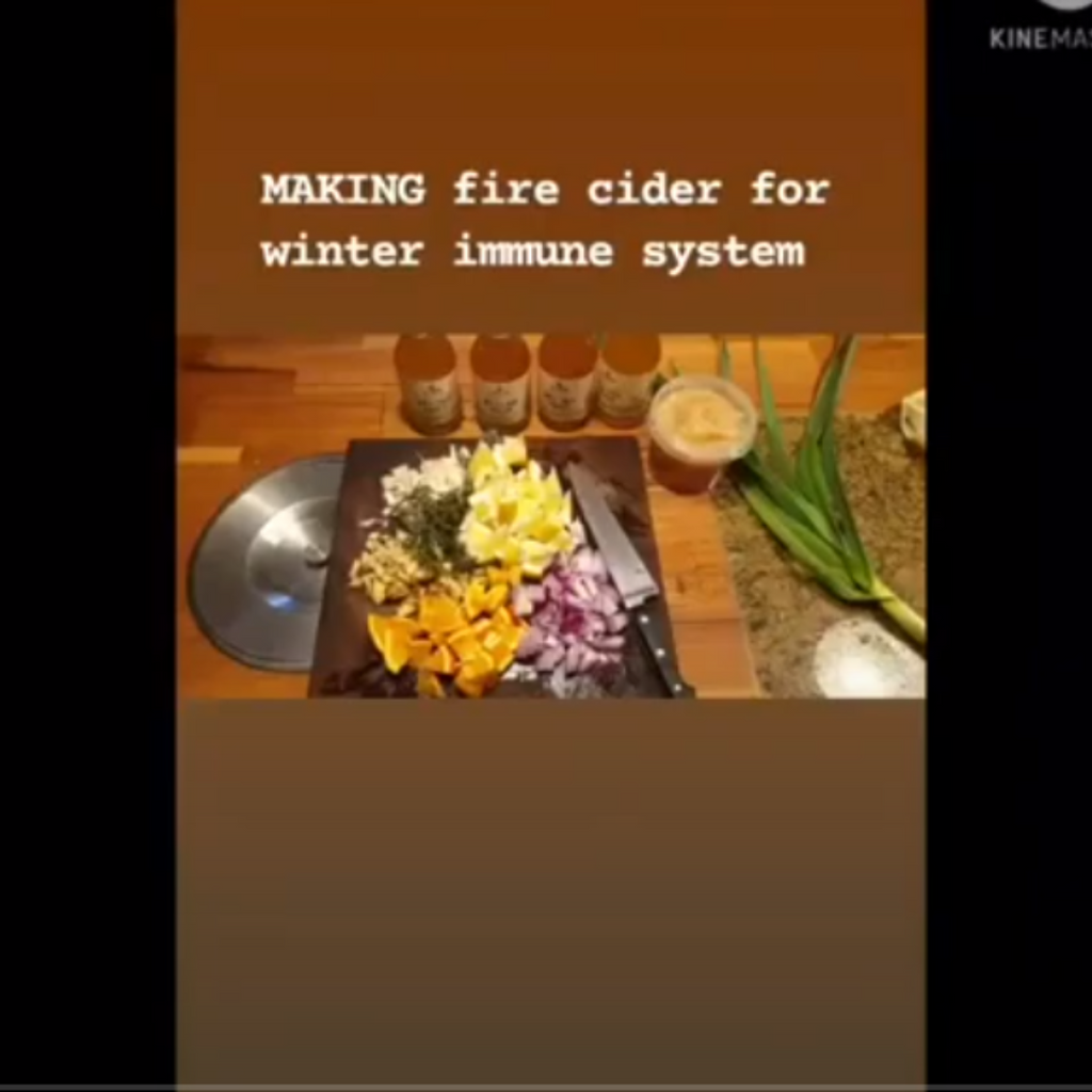Fire cider