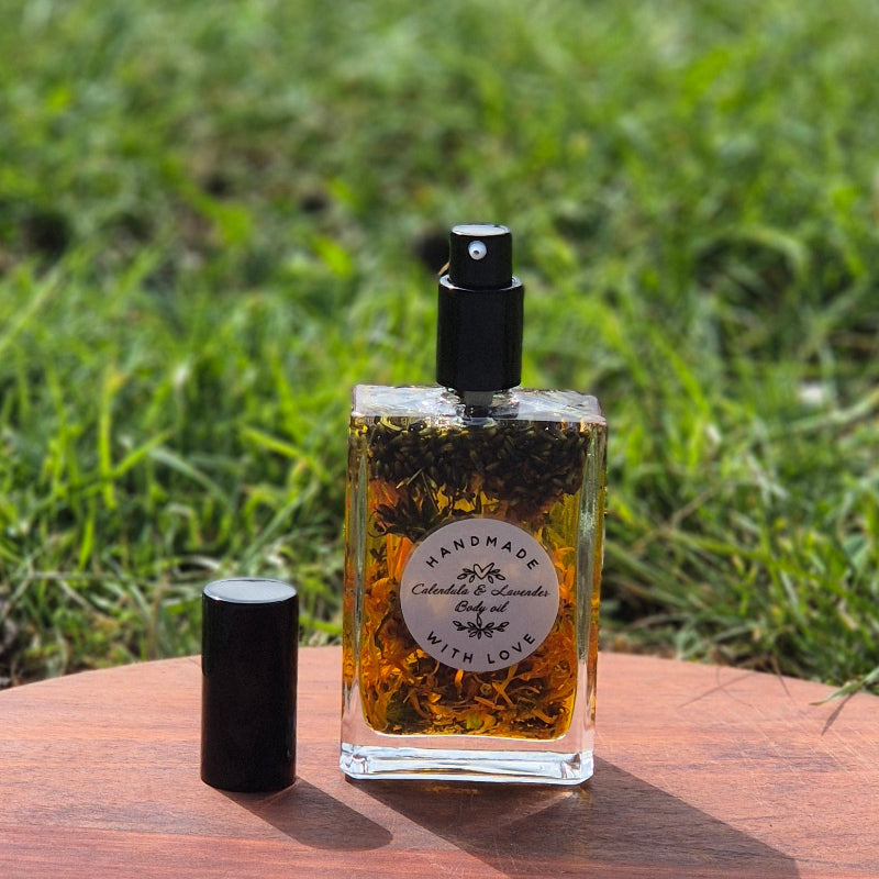 body oil with calendula